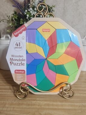 Fisher Price Wooden Mandala Puzzle
